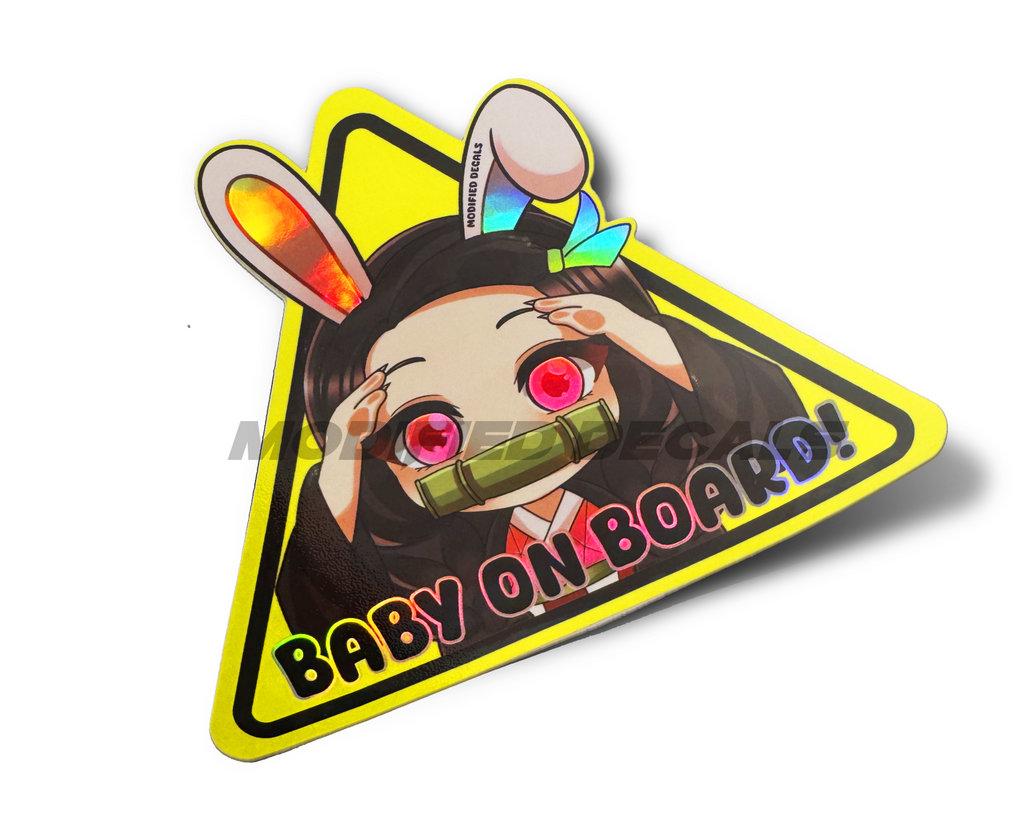 Baby On Board Nezuko