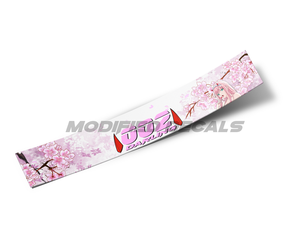002 Windshield Banner