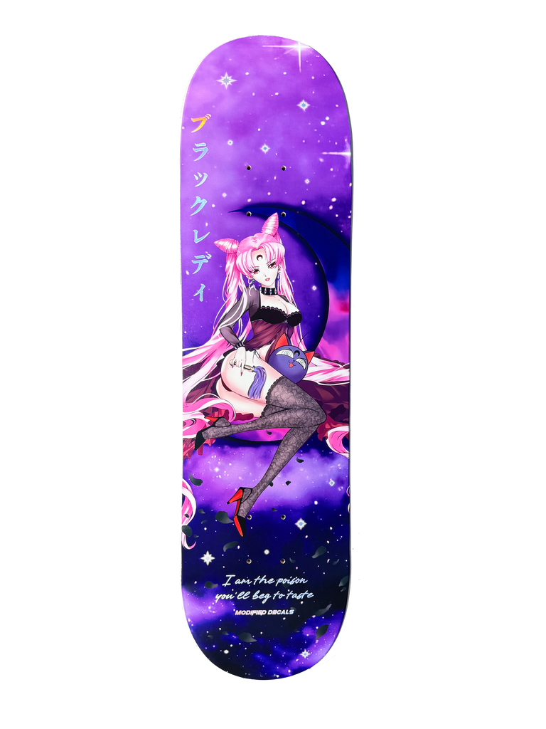 **Limited Edition** Black Lady Skate Deck (40x)