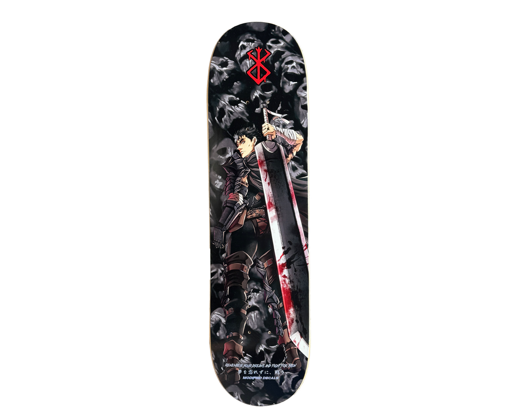**Limited Edition** Black Swordsman Skate Deck (40x)
