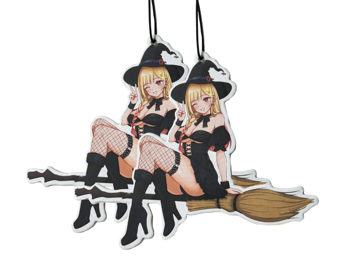 Witchy DressUp Air Freshener Modified Decals INC