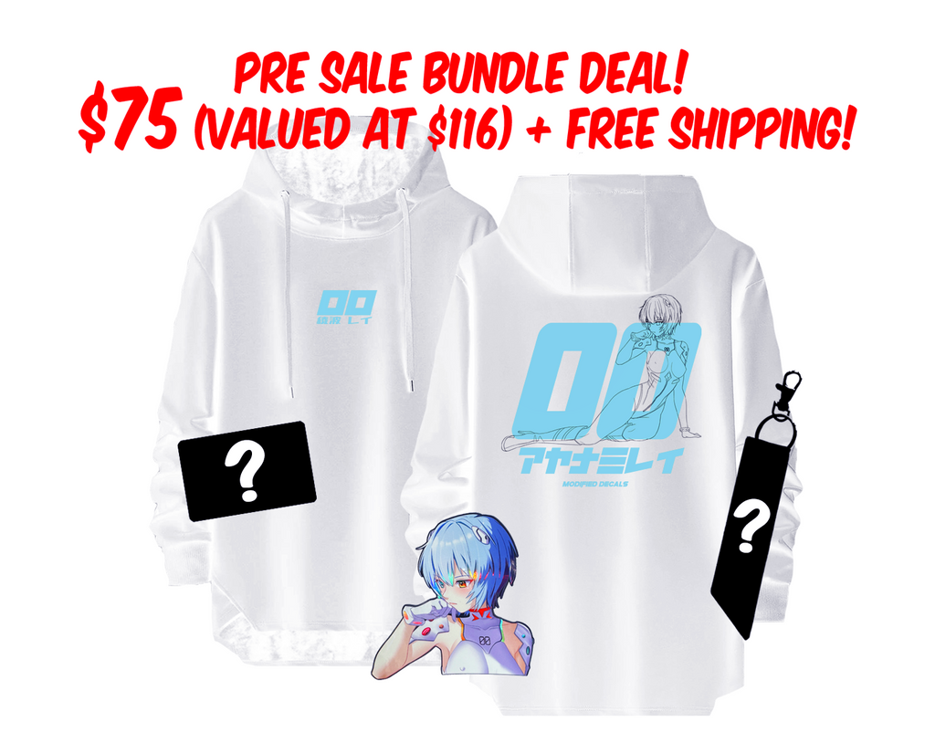 EVA 00 Pullover Hoodie Bundle Pre-Sale with FREE SHIPPING