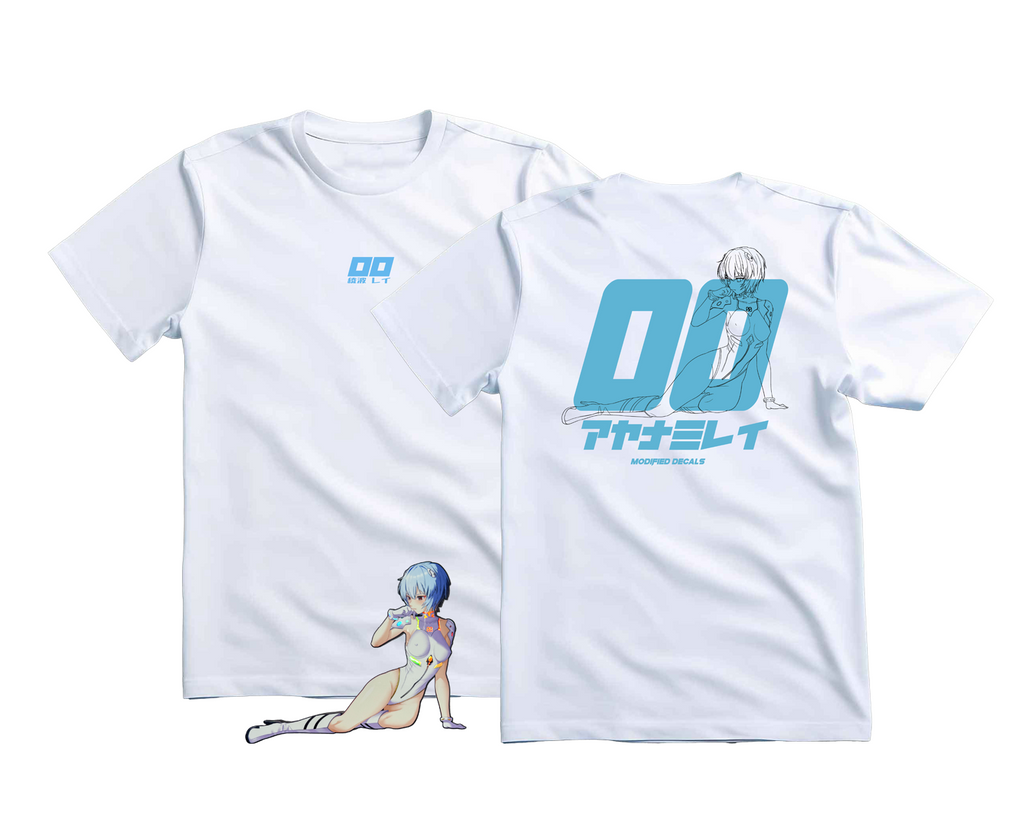 EVA 00 T-Shirt + Sticker Bundle