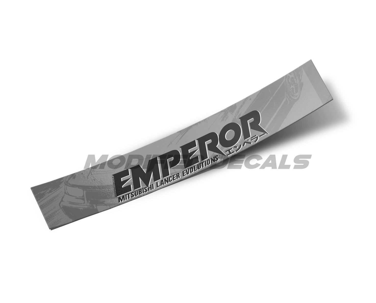 Emperor Windshield Banner Modified Decals INC