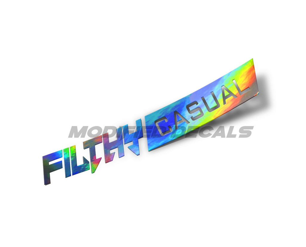 Filthy Casual – Modified Decals INC