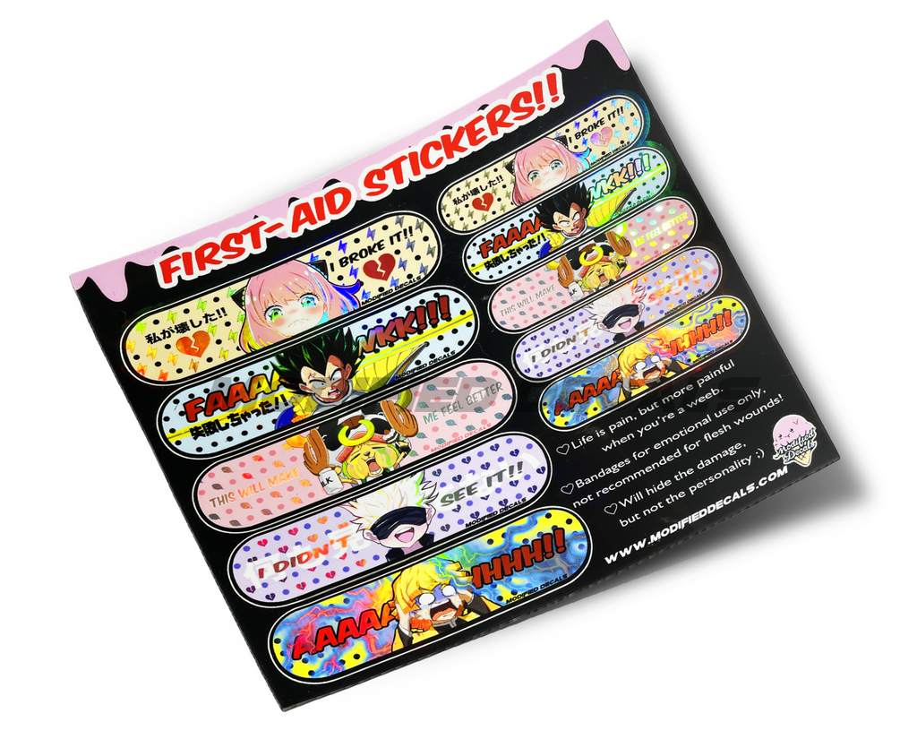 First-Aid Sticker Sheet ❤️‍🩹