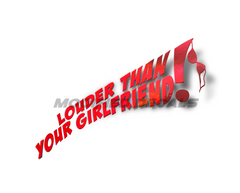 2PCS Car Styling LOUDER THAN YOUR GIRLFRIEND Decal Sticker Vinyl - Foto 13