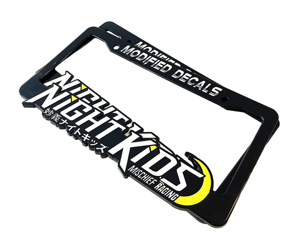 Night Kids License Plate Frame🌙