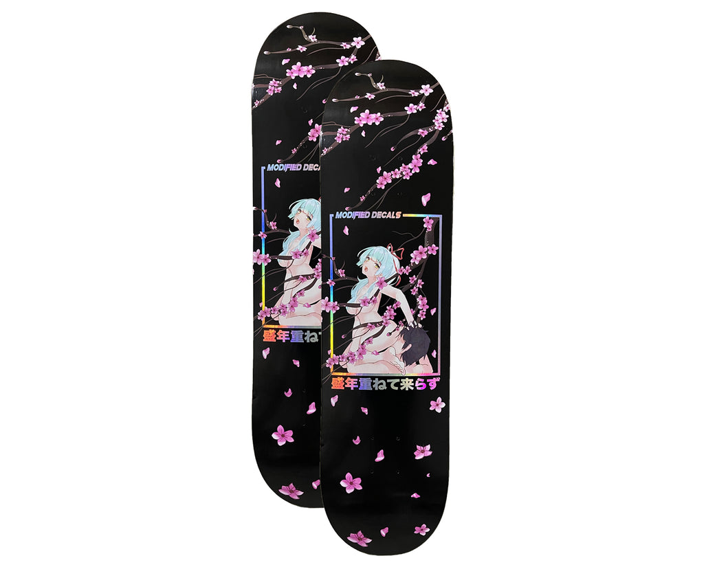 TWO Skate Fast, Eat A$$ Skateboard Deck