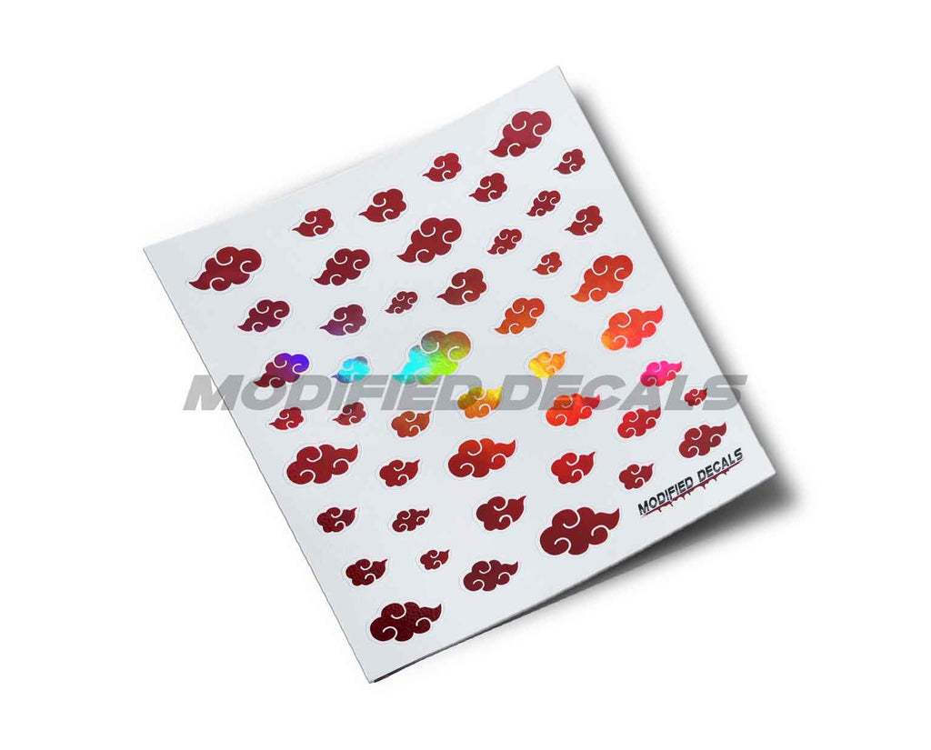 Red Cloud Sticker Sheet